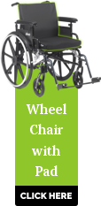 Wheelchair with Pad